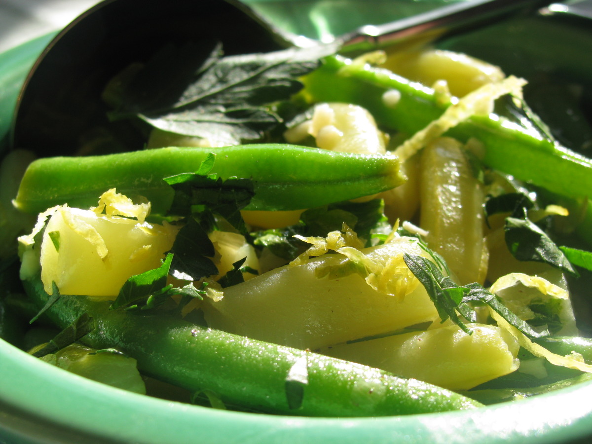 Garlic String / Green Bean Salad