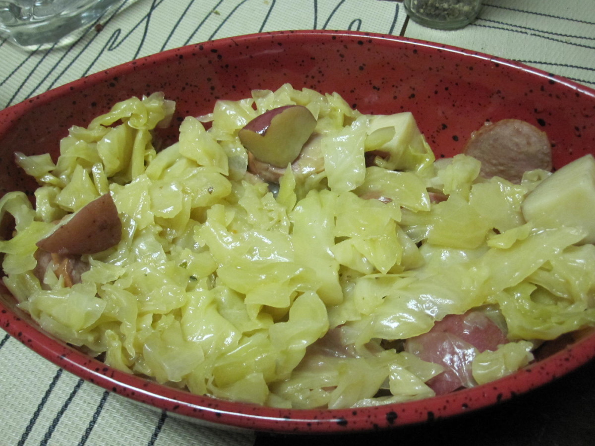Cabbage With Potatoes_image