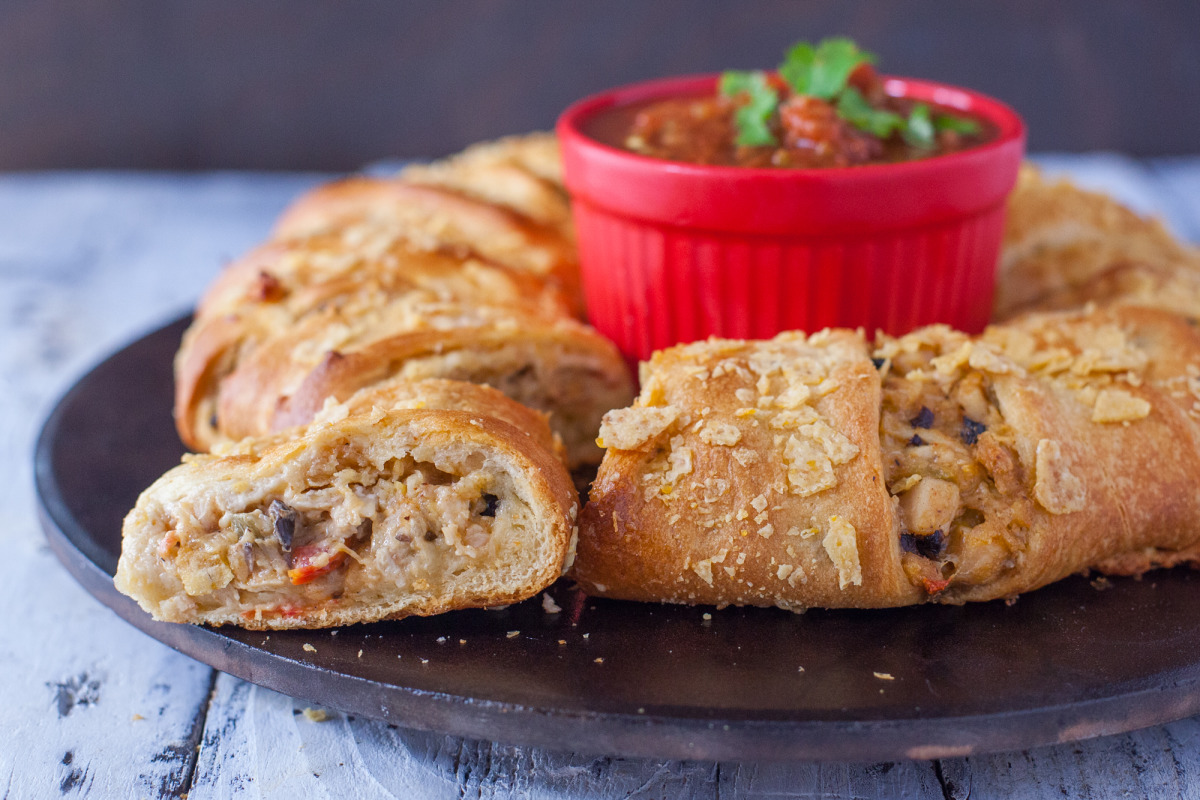 Chicken Enchilada Ring