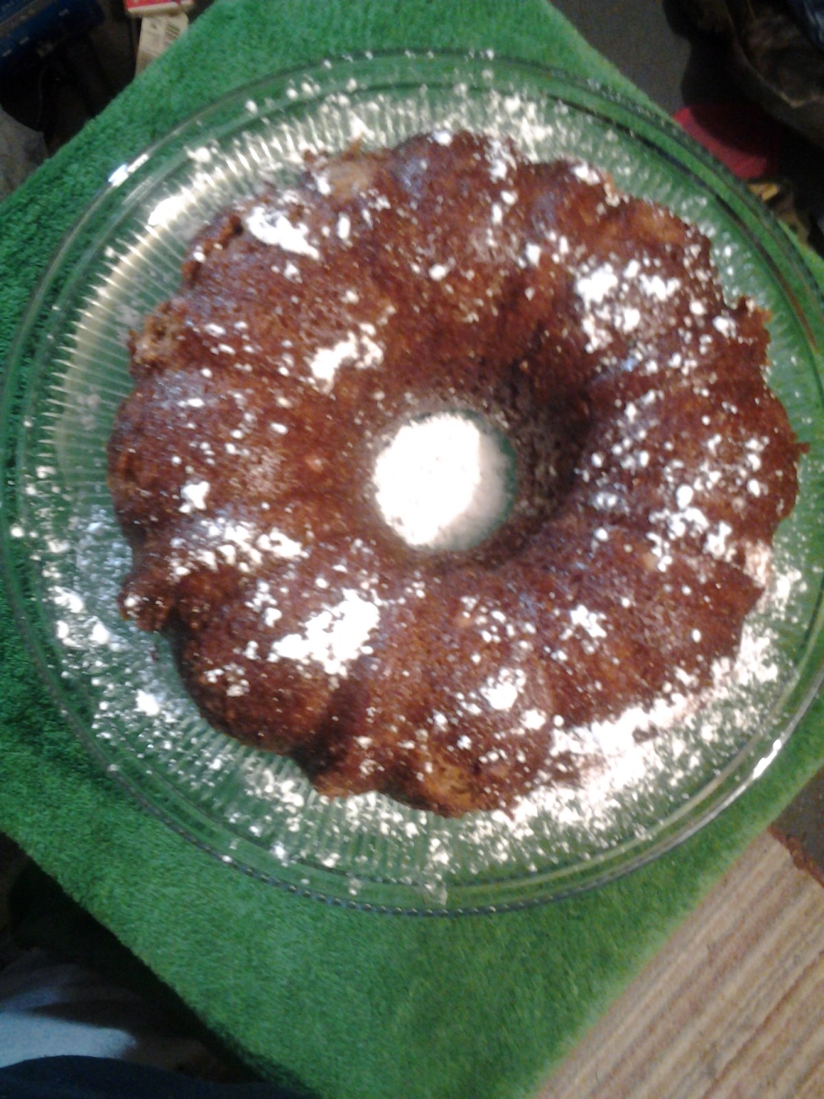 Autumn Spiced Banana Cake