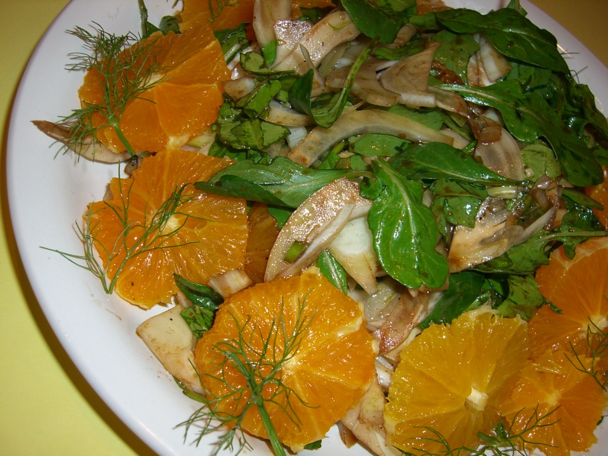 Arugula, Fennel and Orange Salad_image
