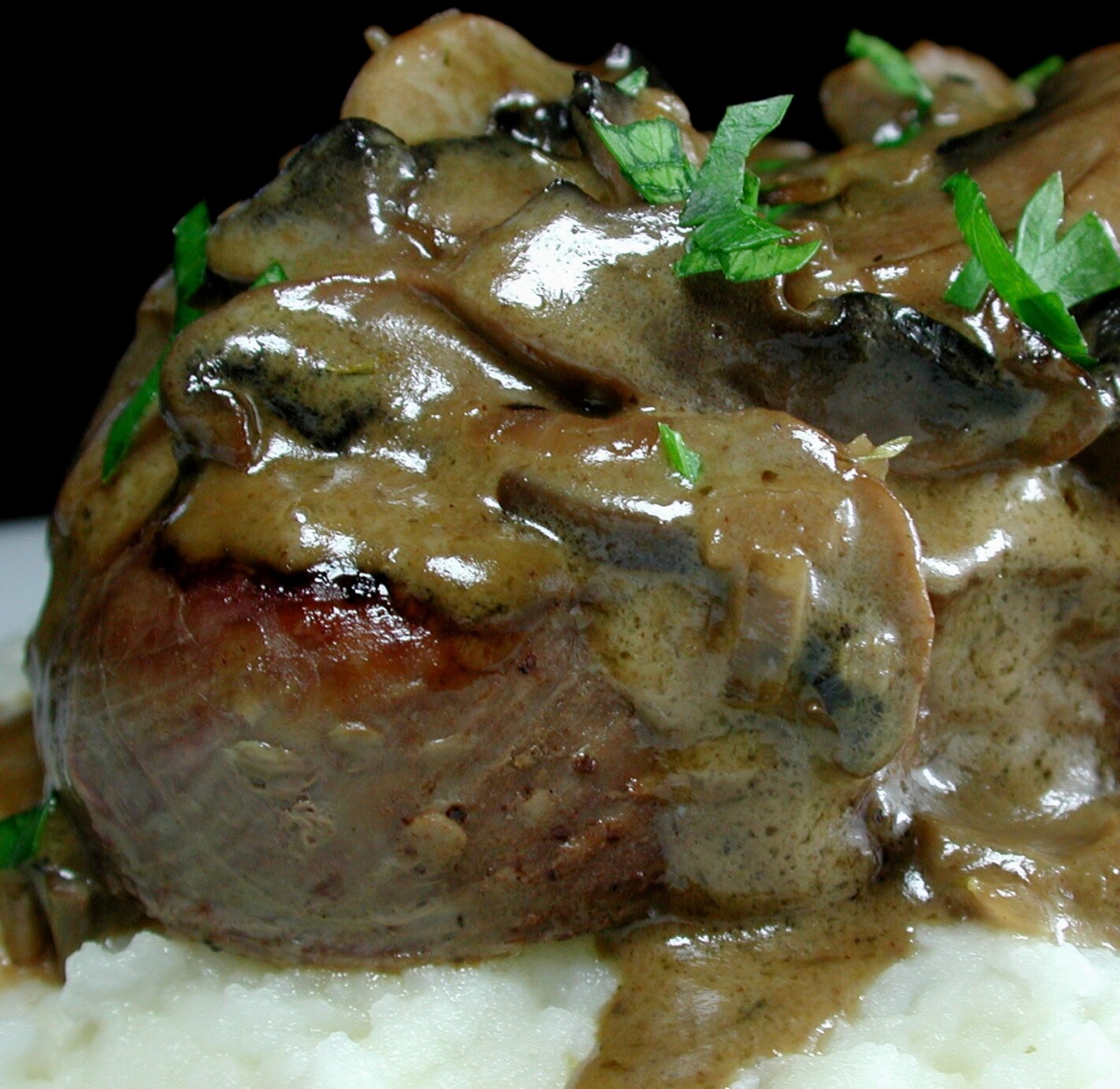 Creamy Mushroom Steak Diane Recipe - Food.com