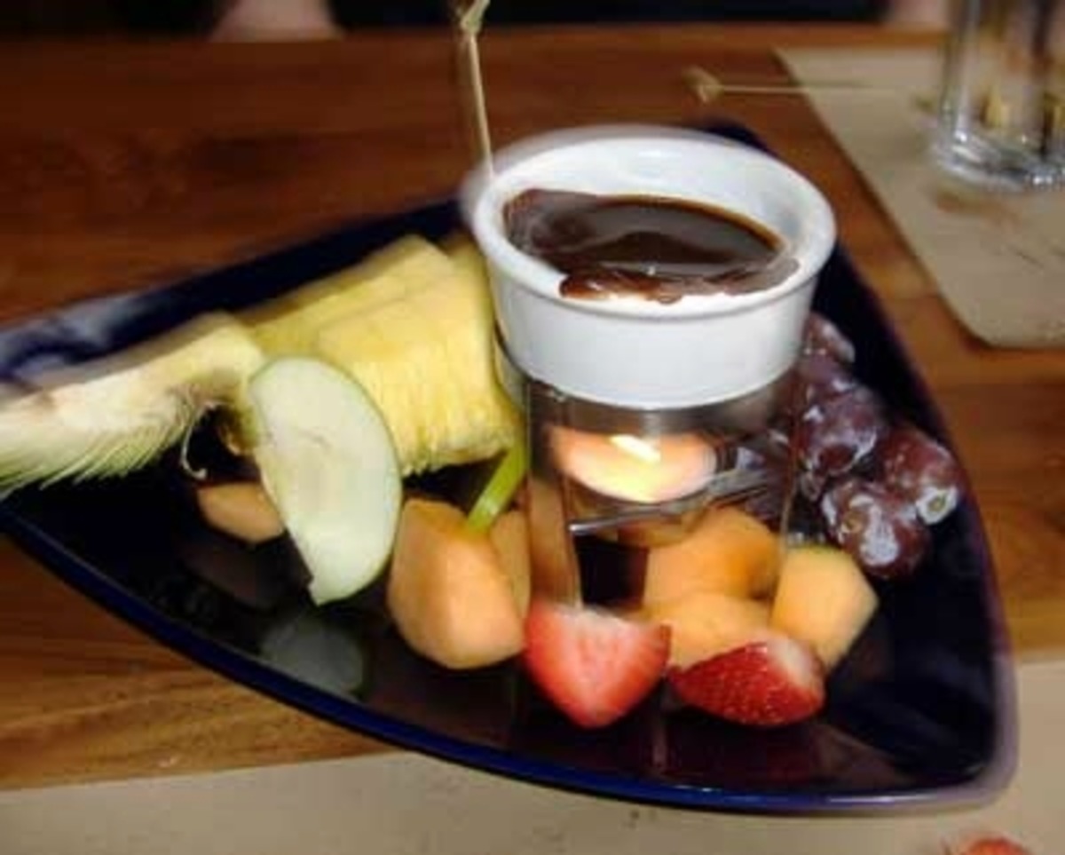 Easy Mocha Fondue