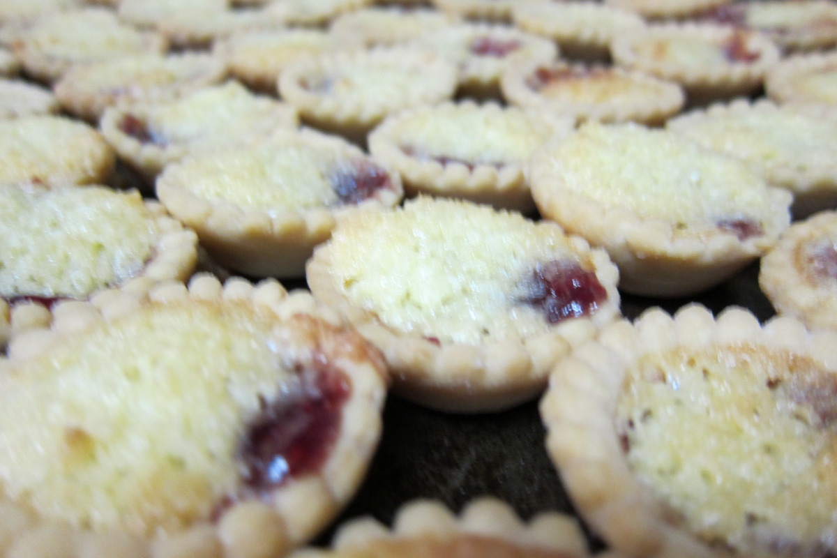 The Best And Easiest Raspberry Coconut Jam Tarts Ever Recipe Food Com