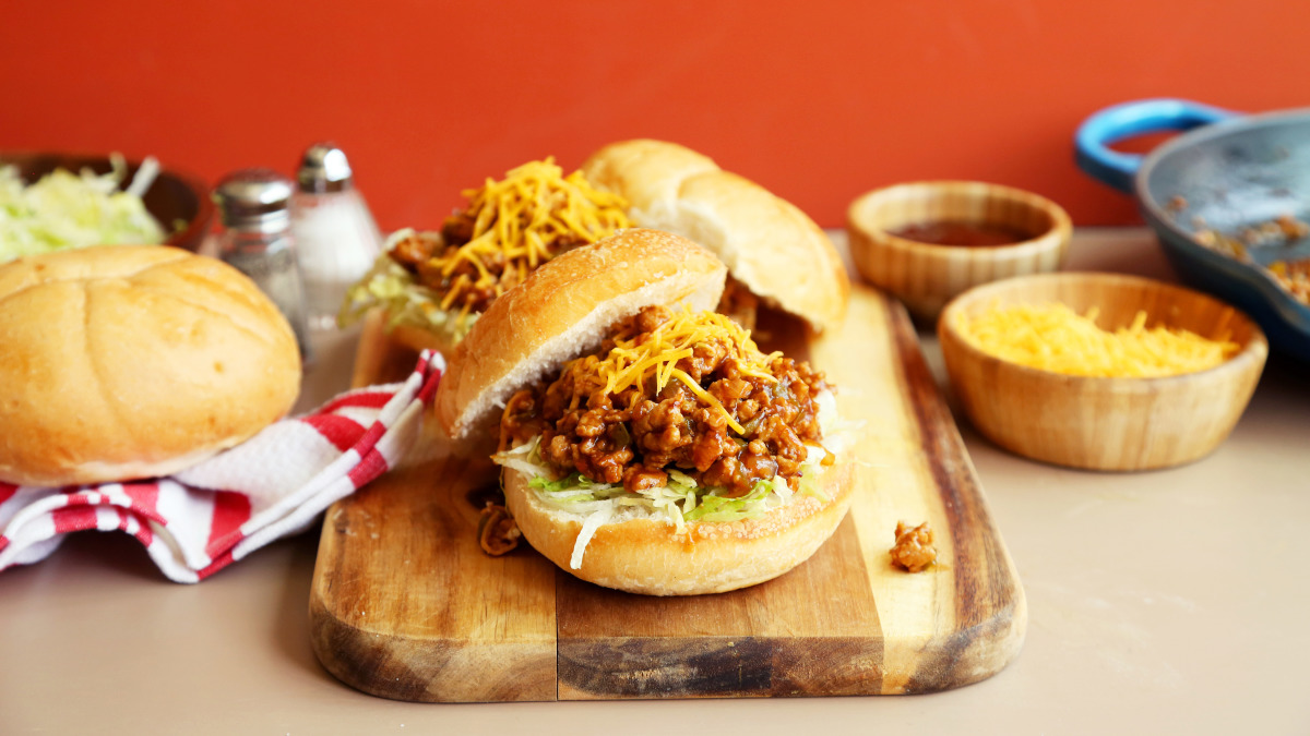 BBQ Chicken Sloppy Joes-image