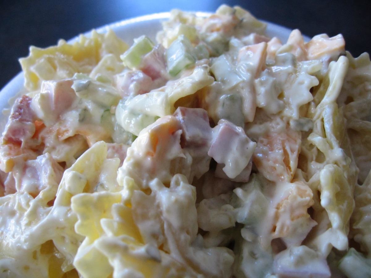 Ham And Macaroni Salad_image