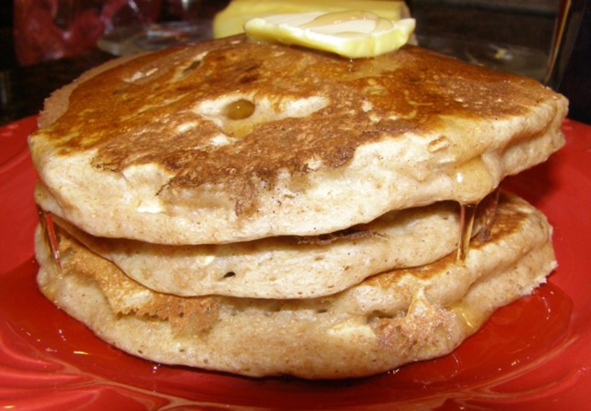 Whole Wheat Banana Pancakes image