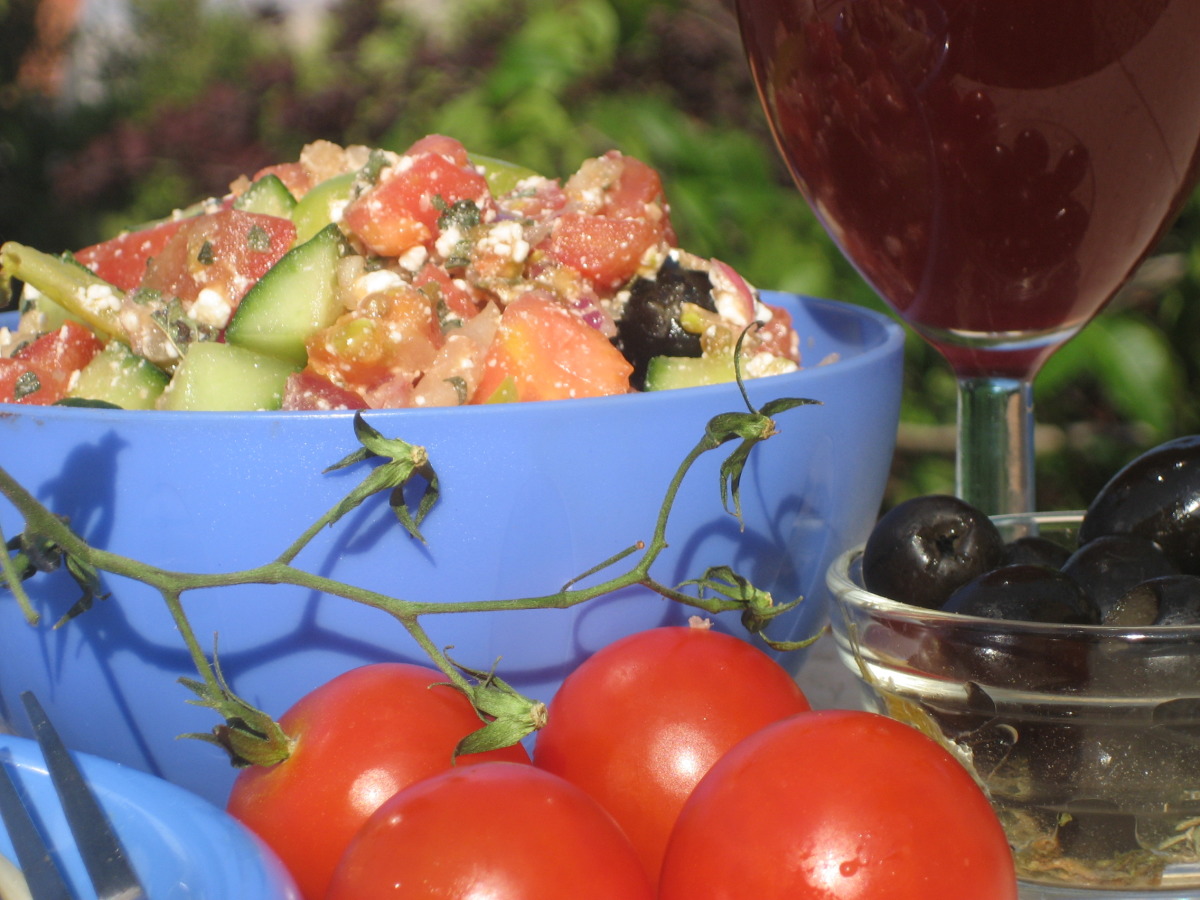Greek Tomato Salad