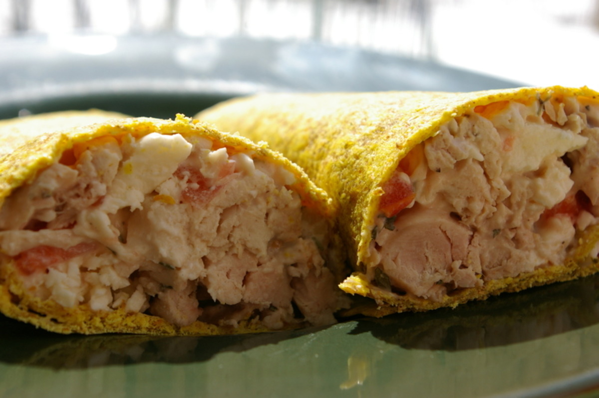 Greek Chicken Pitas