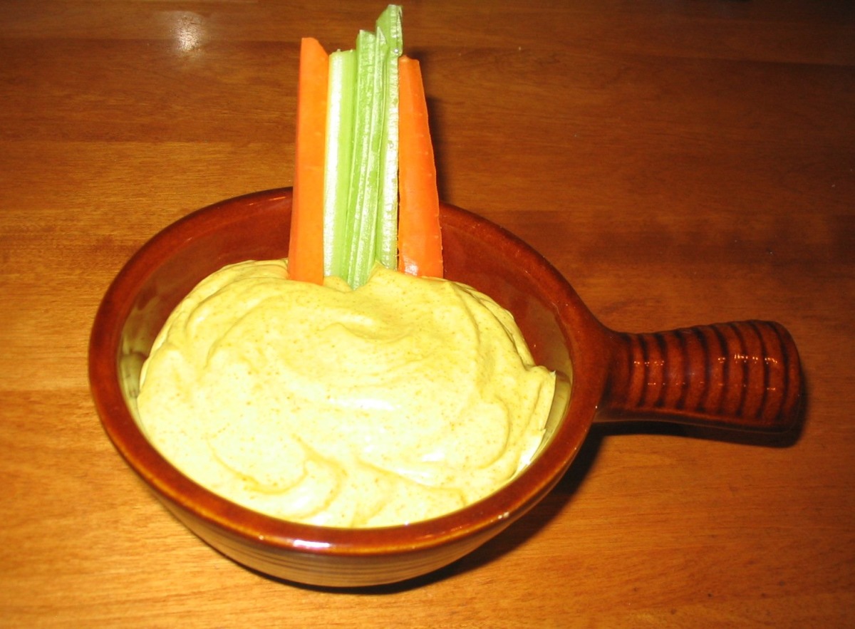 Curry Dip for Raw Veggies_image