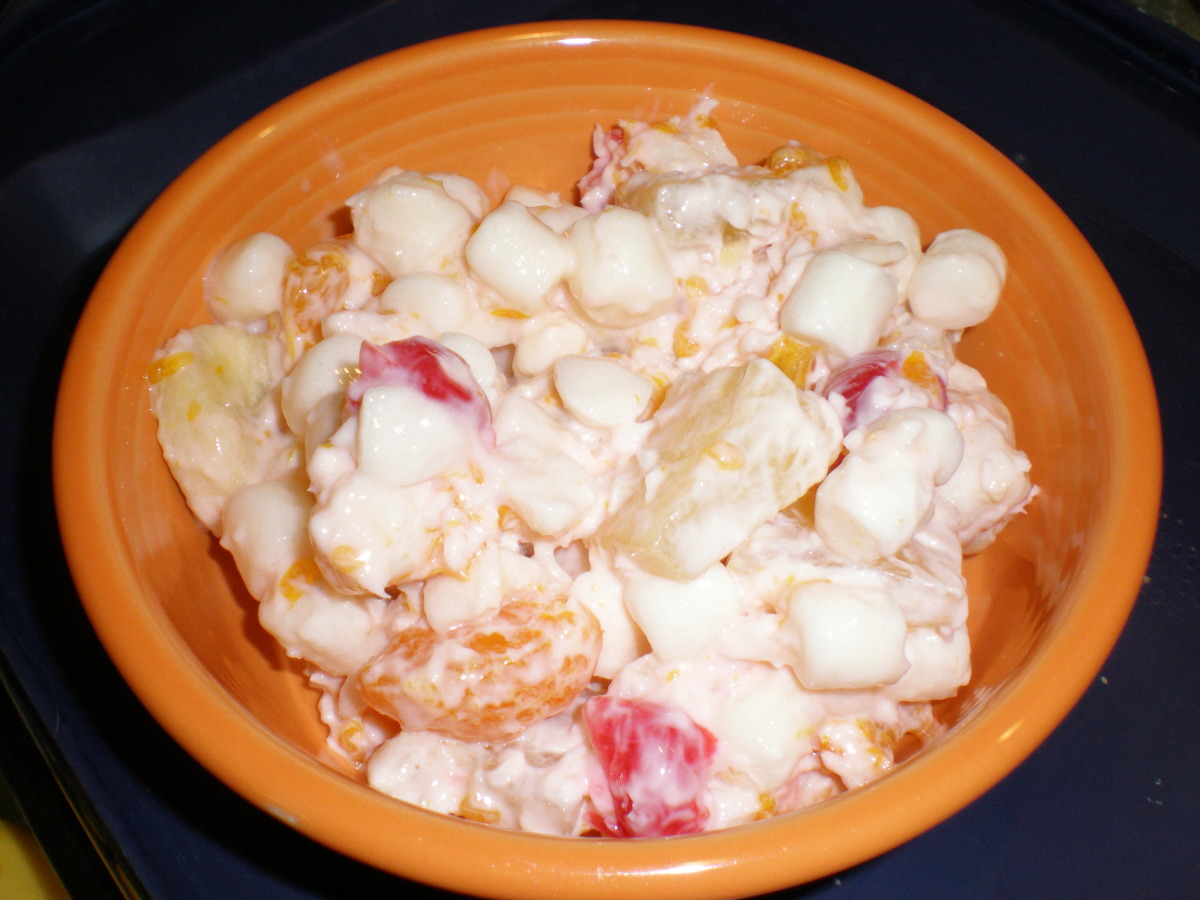 Fruit Salad Ambrosia Style Recipe Food Com