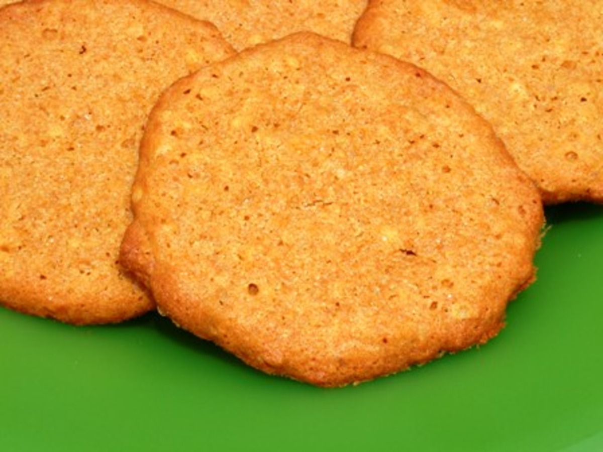 Peanut Molasses Cookies Recipe