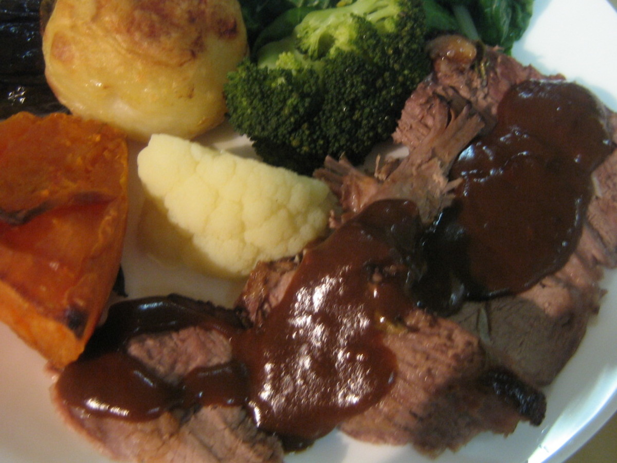 Traditional Gravy for Roast Beef, Lamb, Pork or Duck Recipe - Food.com