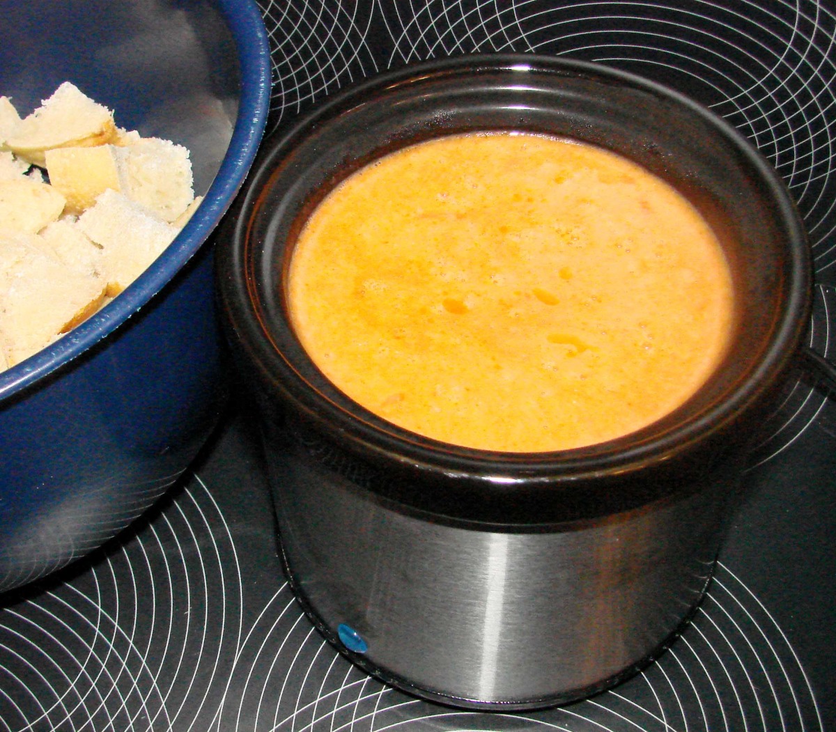 Tomato Cheese Fondue Recipe