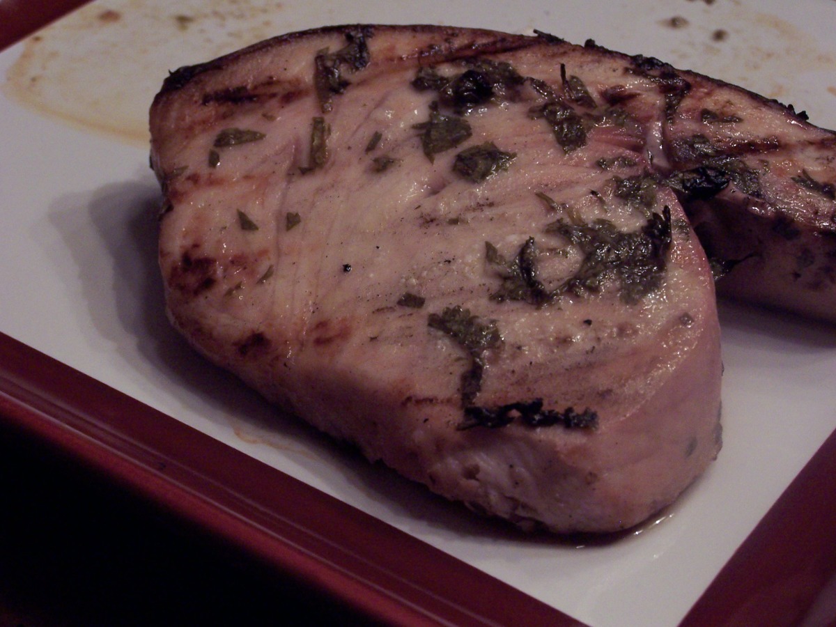 Citrus Marinated Swordfish