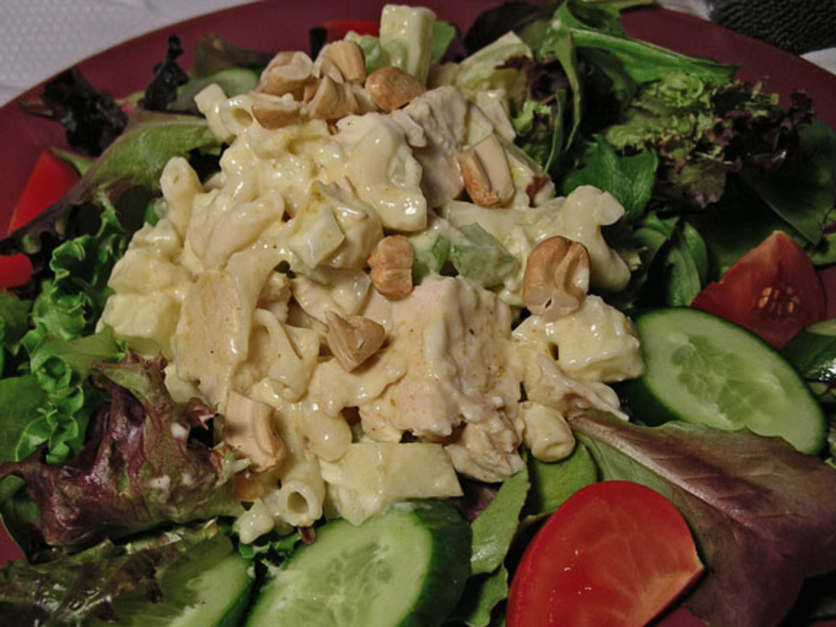 Curried Pasta and Chicken Salad image