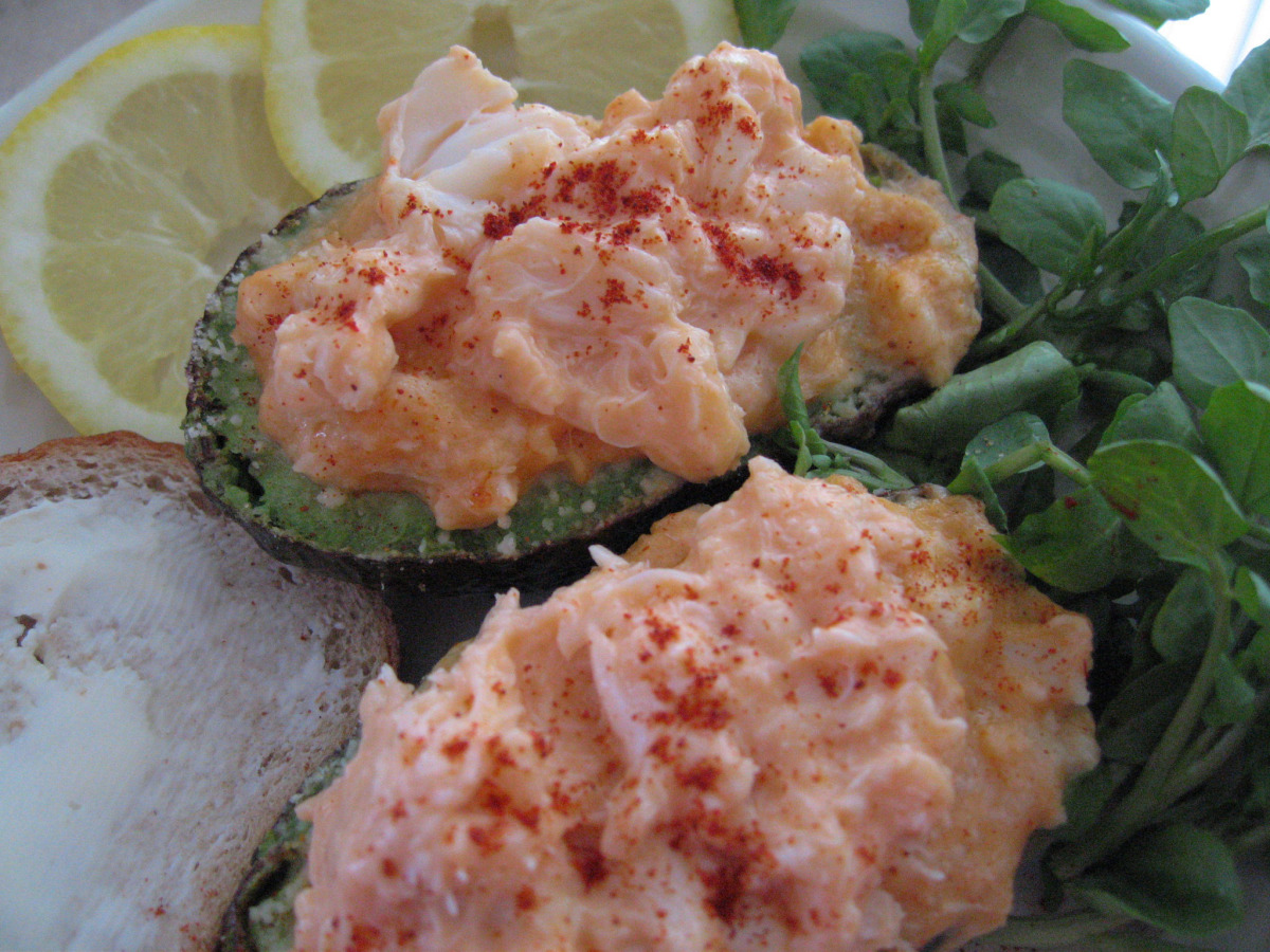 Avocado and Crab Thermidor (Easy Microwave Fix)