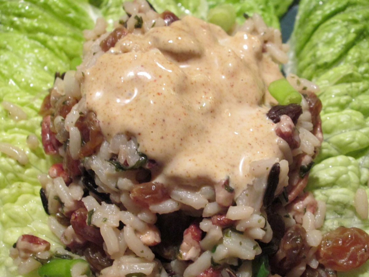 Wild Rice Salad With Curry Dressing_image