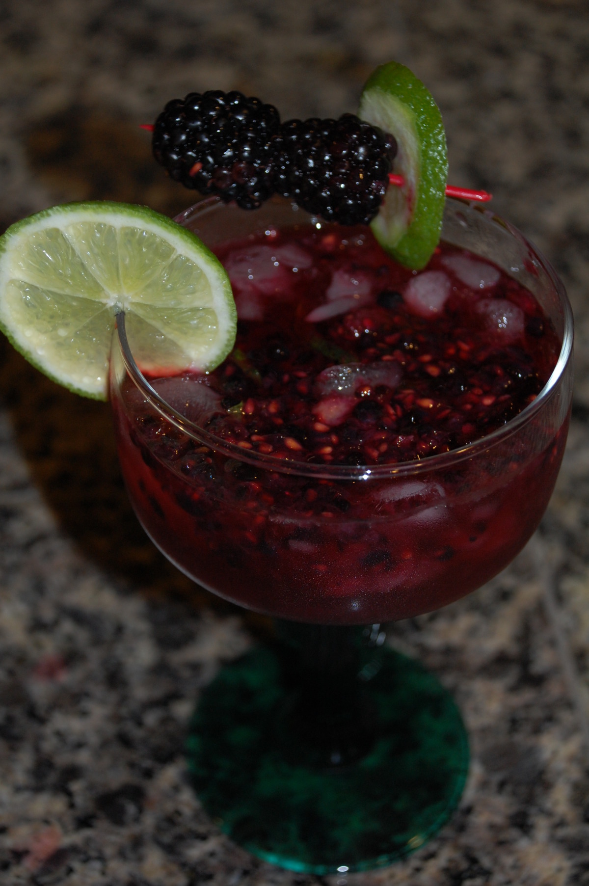 Blackberry Mint Margarita