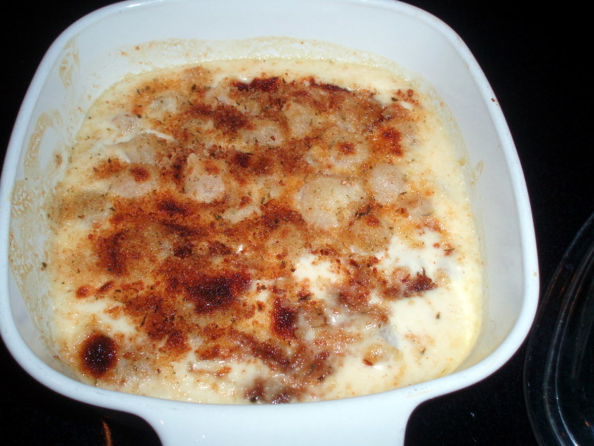Baked Creamed Onions-image