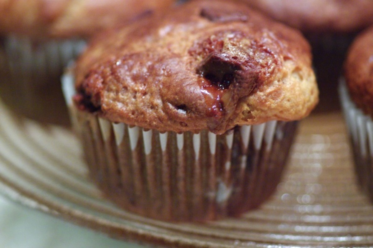 Crunchy Toffee Muffins