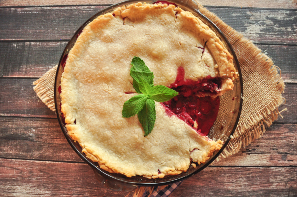 Strawberry Raspberry Pie Recipe
