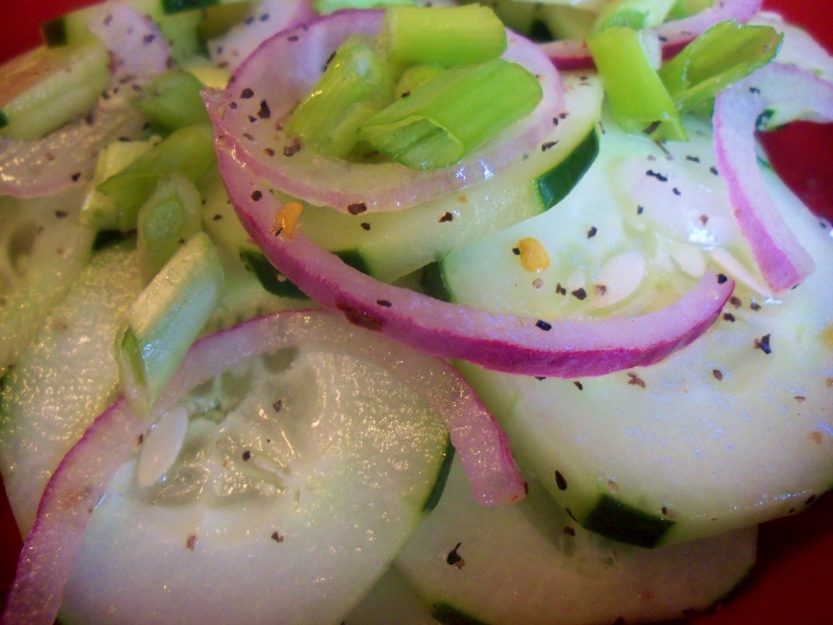 Cucumber and Onion Salad
