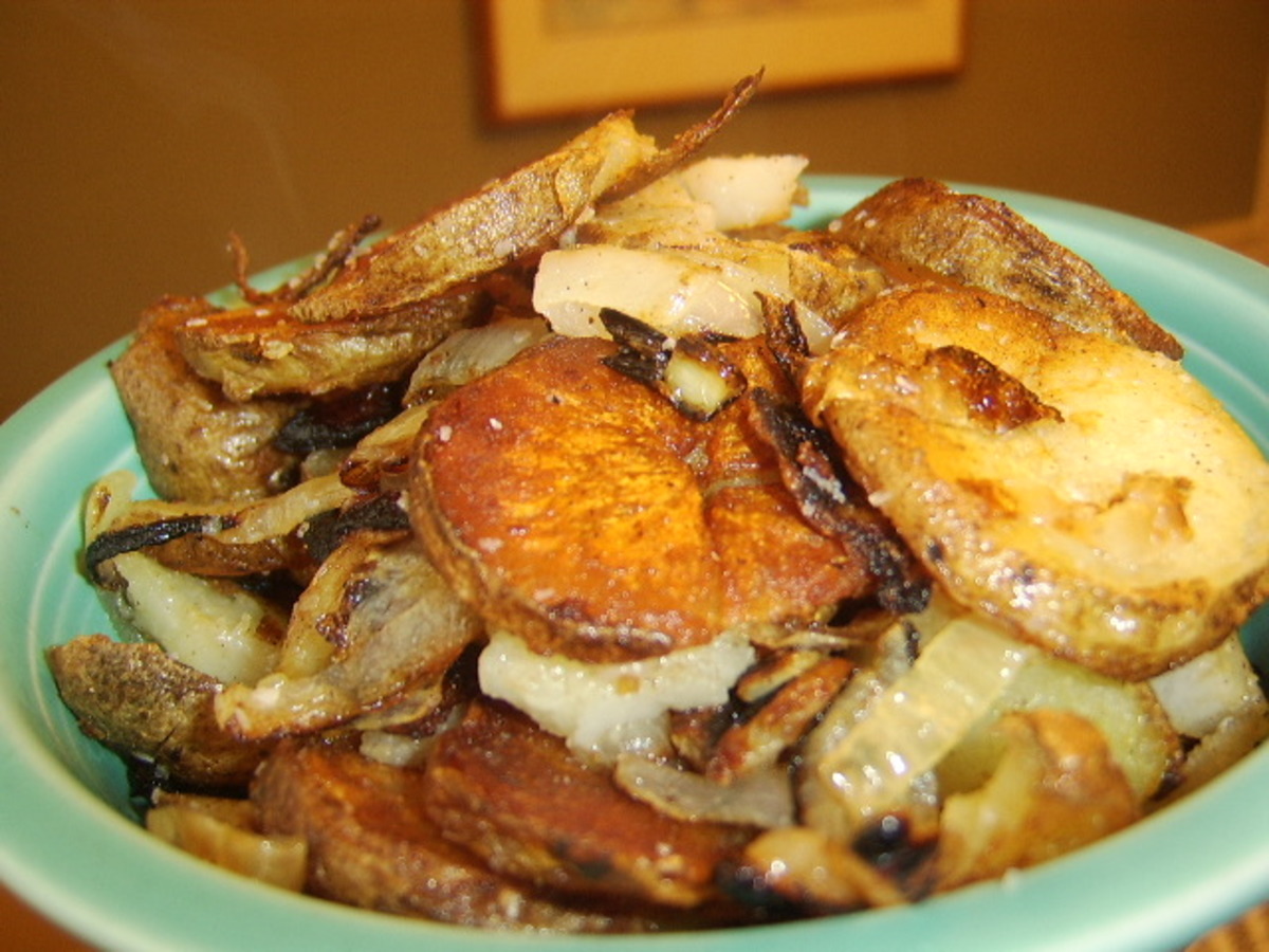 Easy Fried Potatoes & Onions Recipe