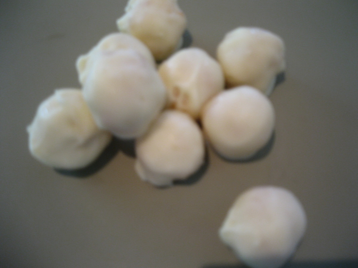 White Chocolate Apricot and Coconut Truffles image
