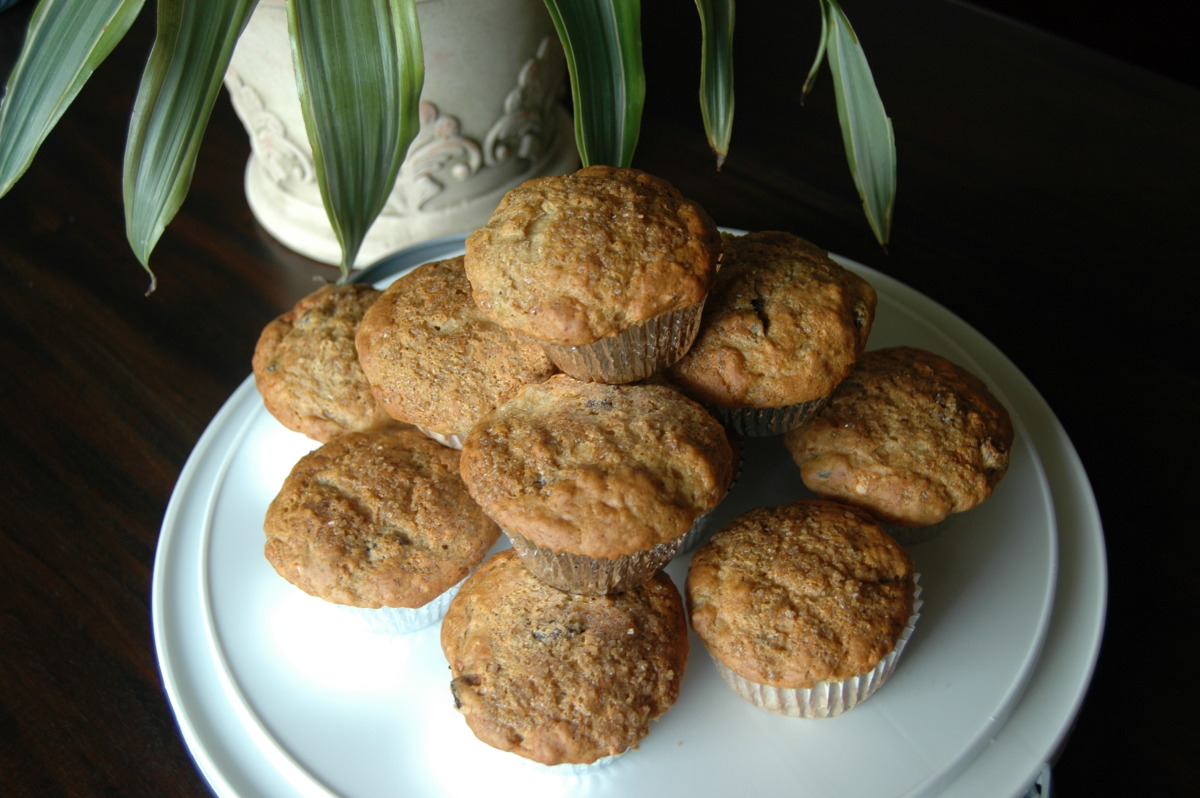 Banana Sultana Muffins