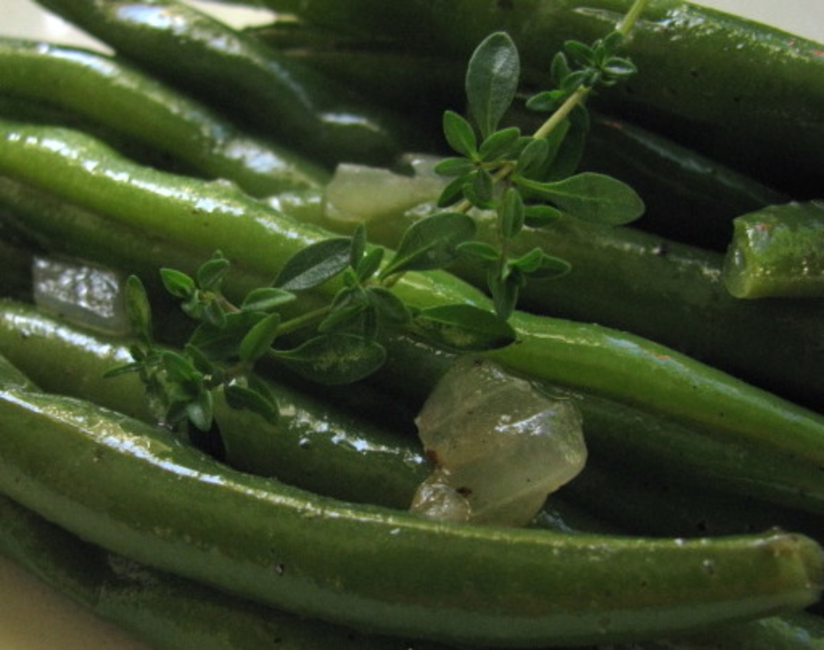 Braised Fresh Green Beans image