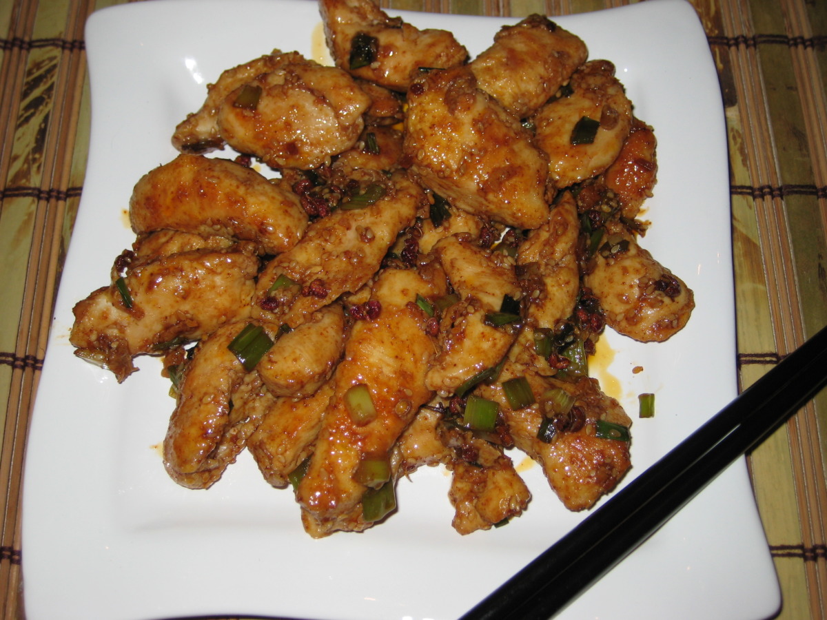 Chicken With Sesame Seeds