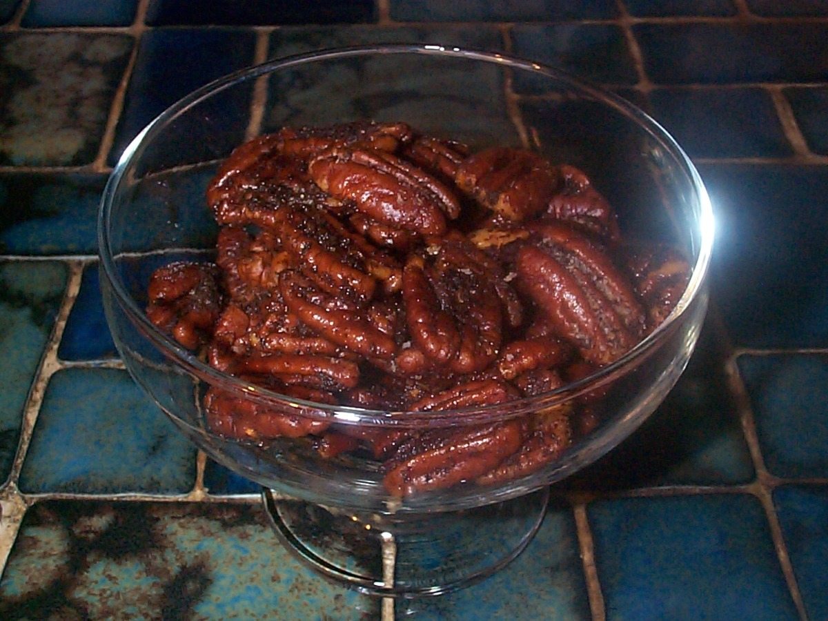 Holiday Spiced Pecans Recipe Christmas Food Com