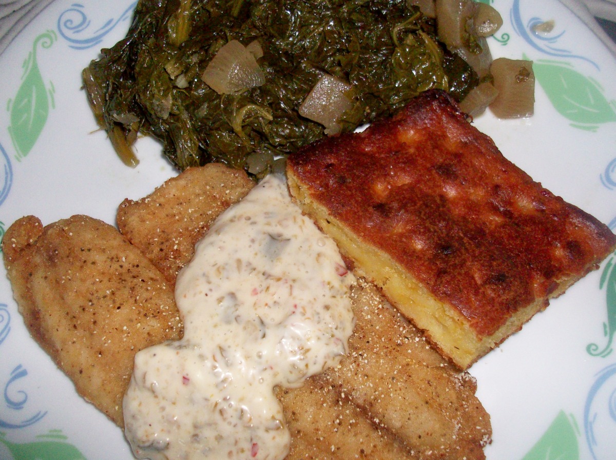 Pan Fried Cajun Tilapia image