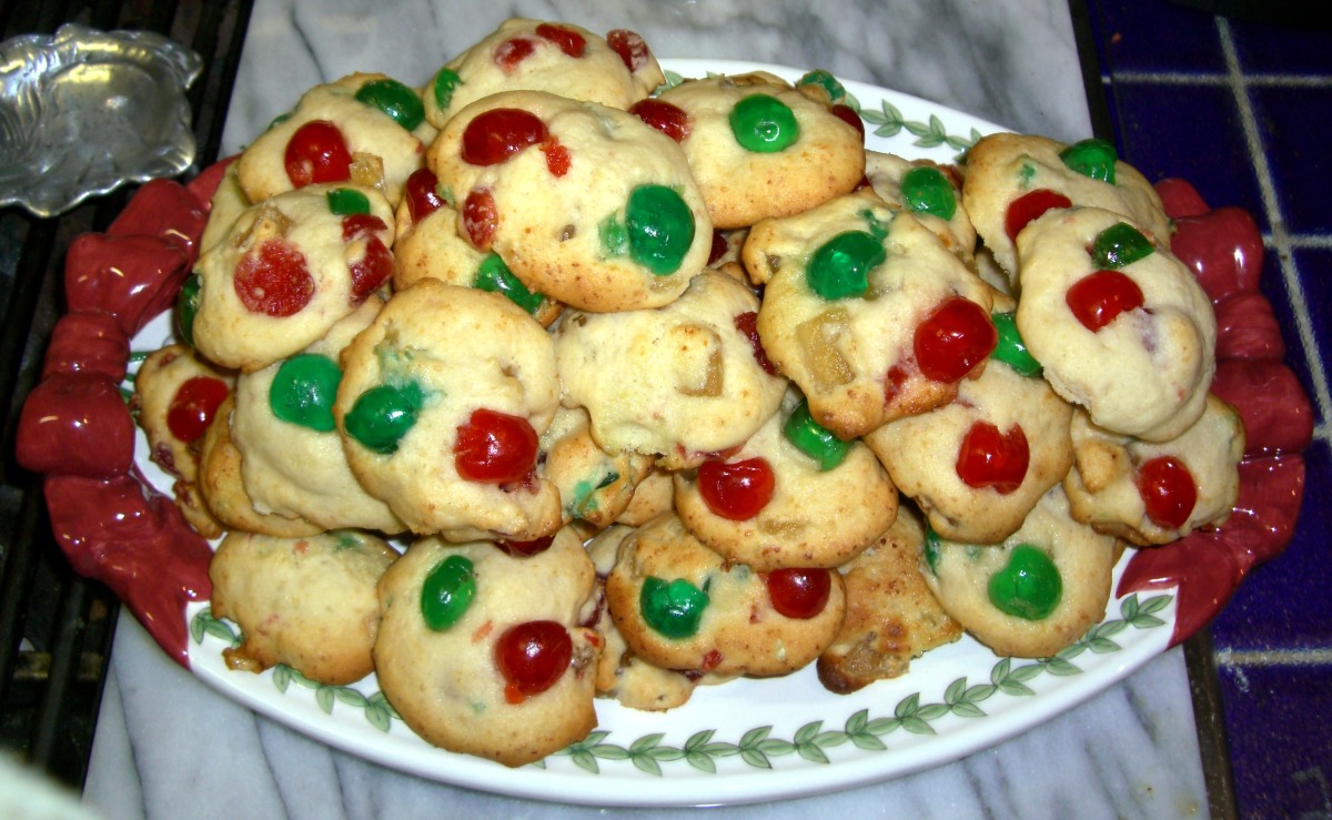 Brandied Fruitcake Cookies