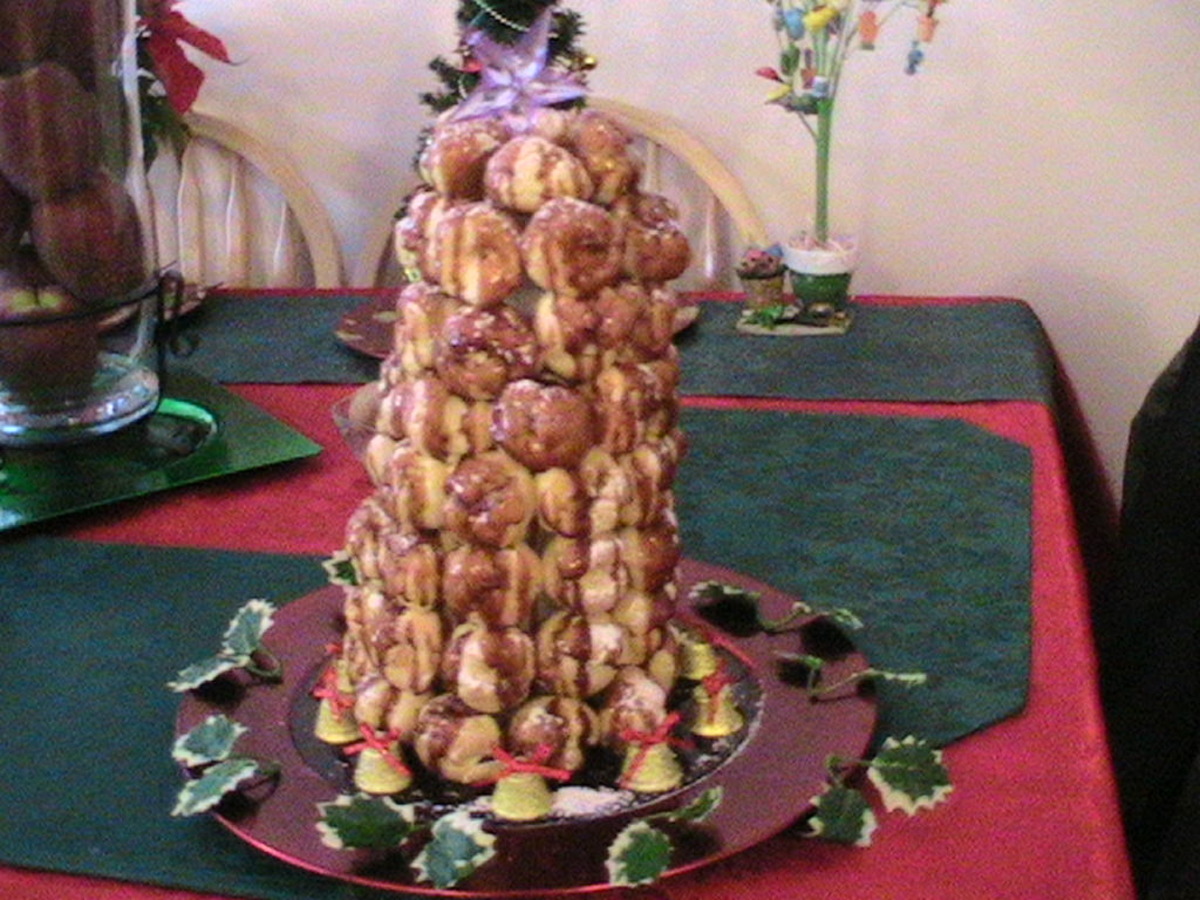 My Christmas Croquembouche