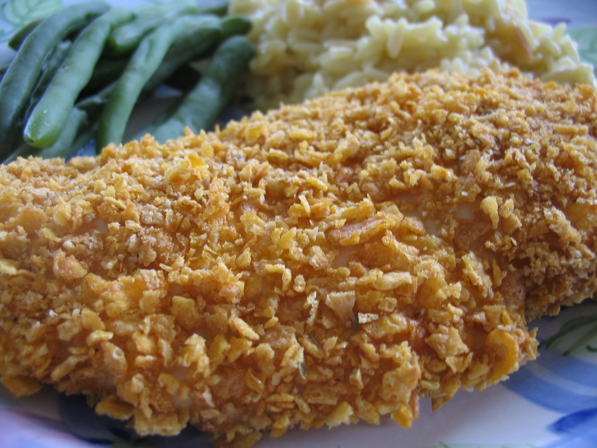 The Extra Ingredient For Breaded Chicken That's Both Crispy And Moist