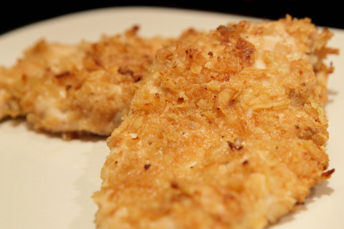Easy Onion Crusted Chicken Breasts Recipe