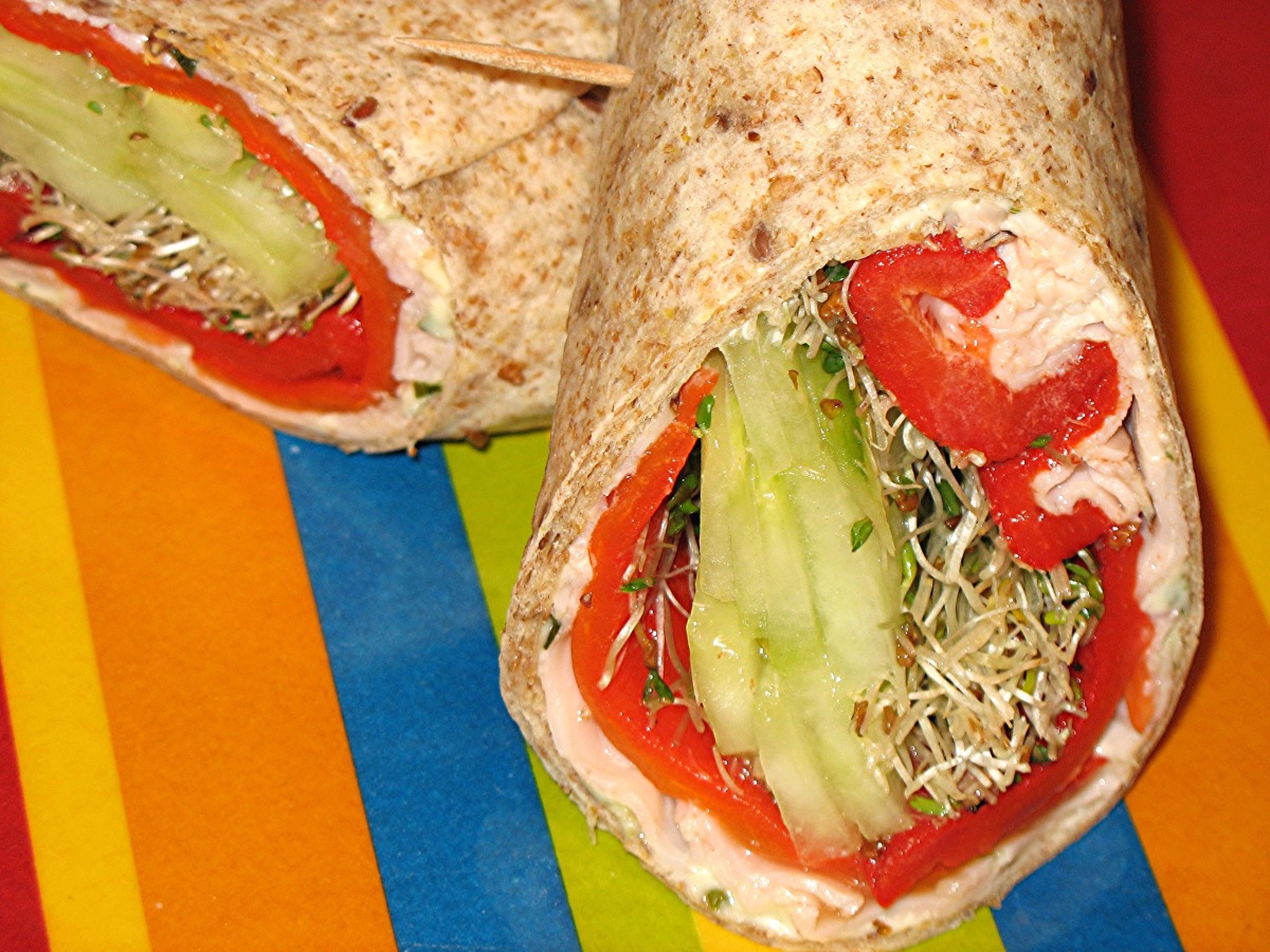 Roasted Turkey Wrap Recipe