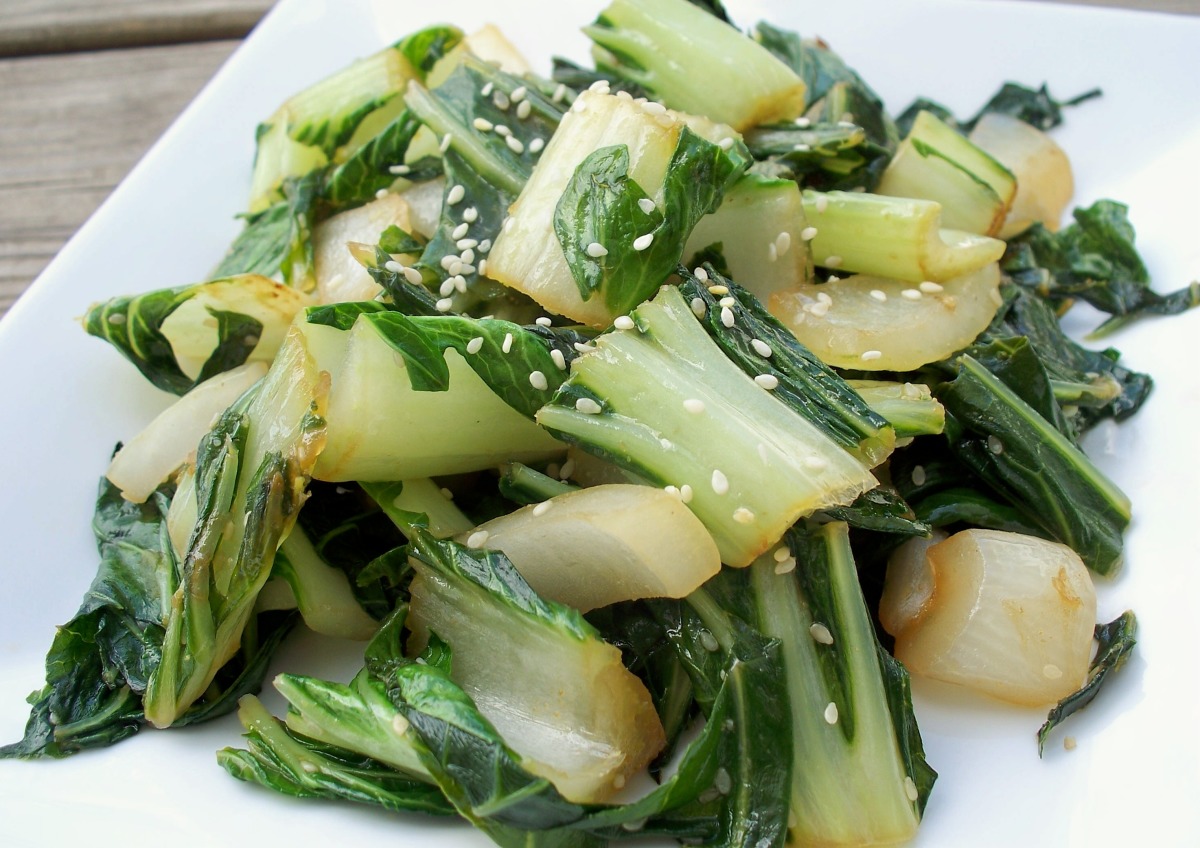 The Best Sauteed Bok Choy image