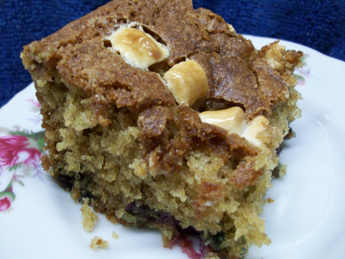 Gooey Blueberry Cake