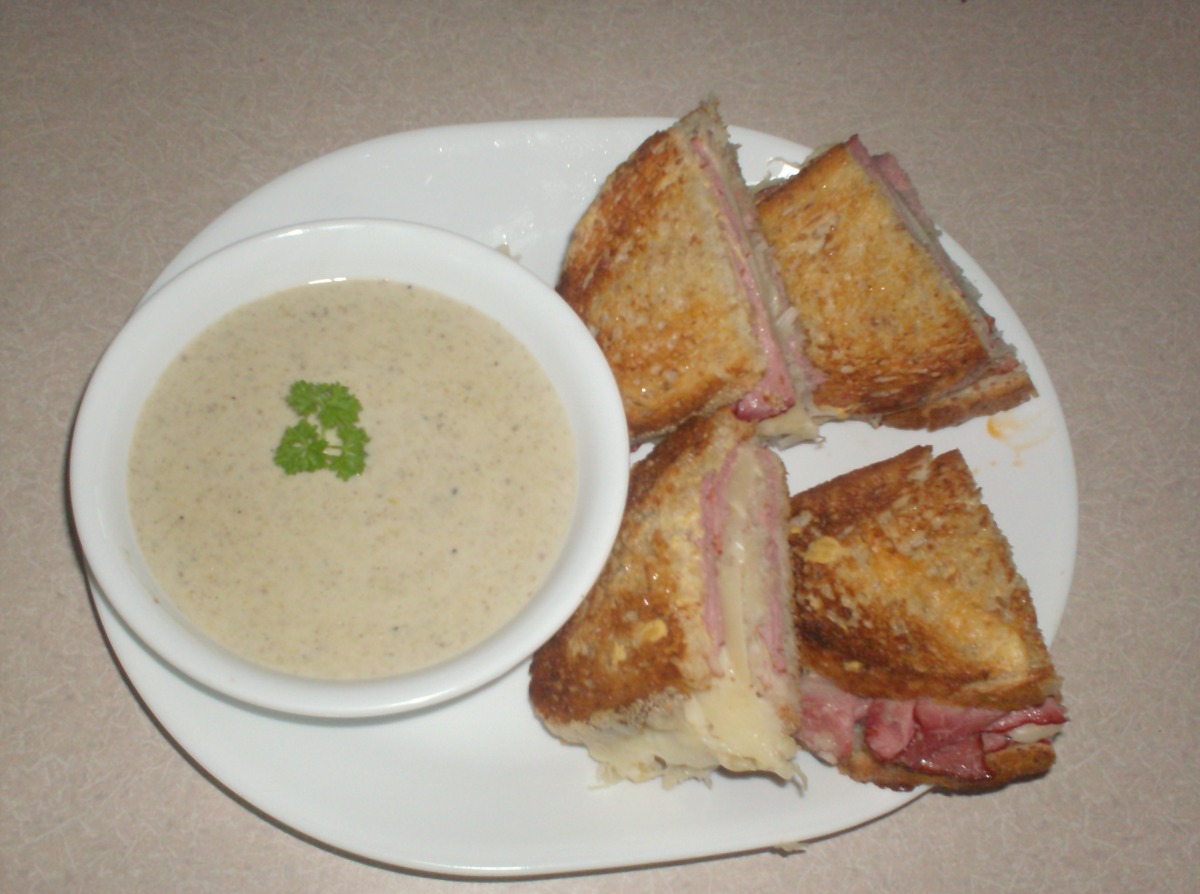 30 Minute Cream of Mushroom Soup
