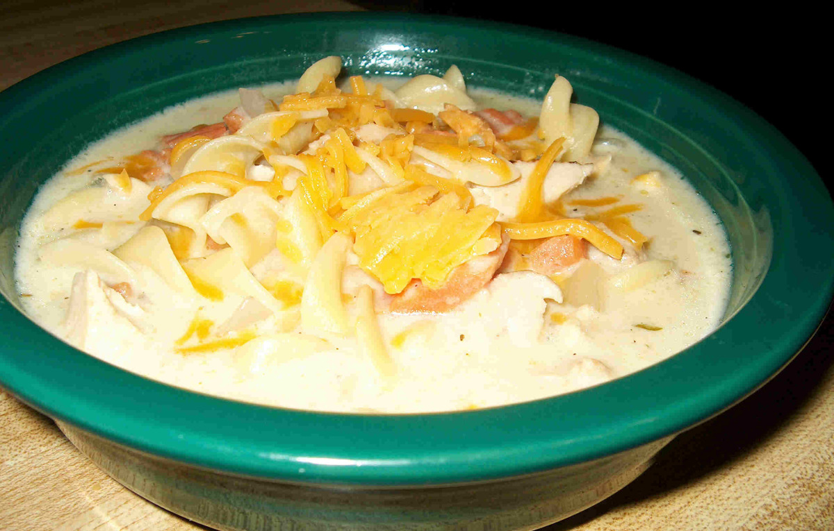 Creamy Chicken Noodle Soup Recipe