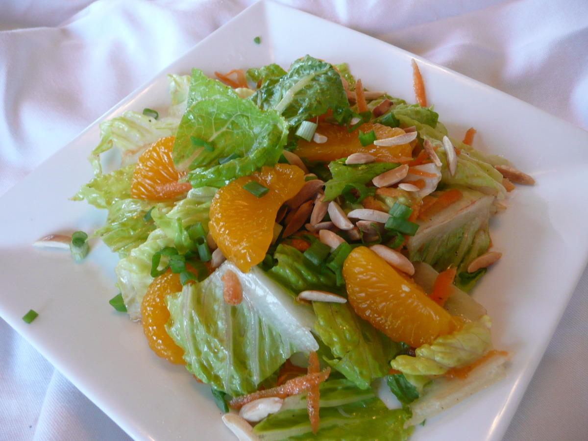 Mandarin Orange Chicken Tossed Salad_image