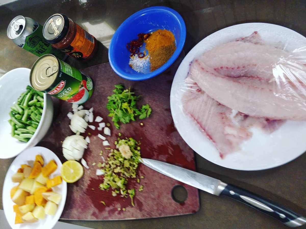Fish and Tomato Curry
