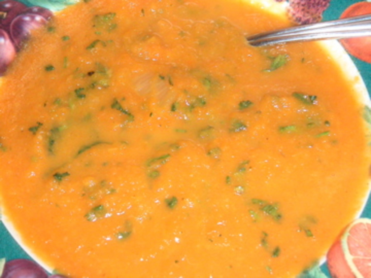 Spicy Carrot Soup Recipe - Food.com