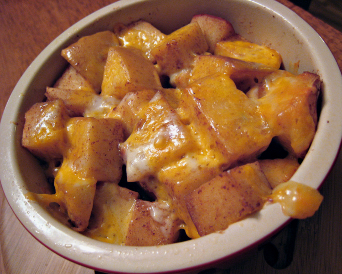Crustless Apple Cinnamon Pie