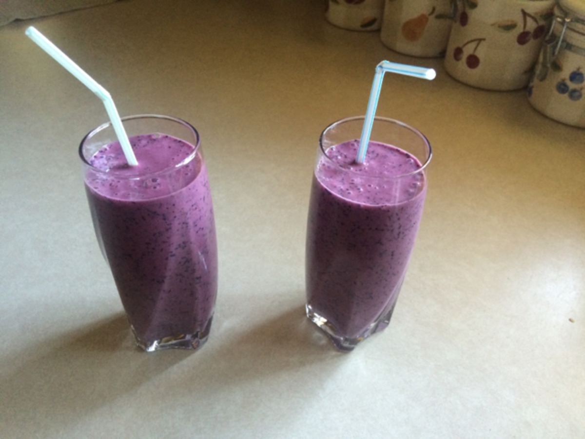 Banana Blueberry Smoothie-image