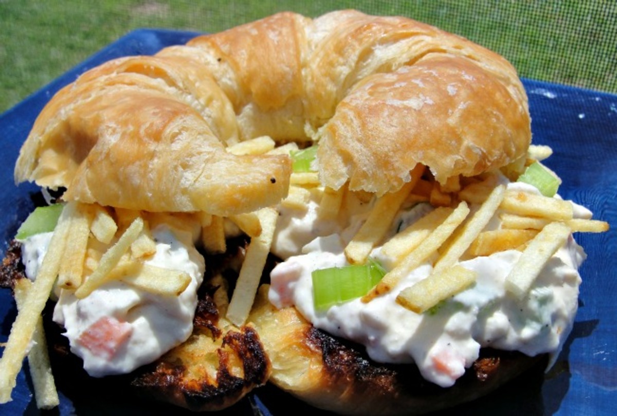 Crunchy Chicken Salad Recipe Food Com