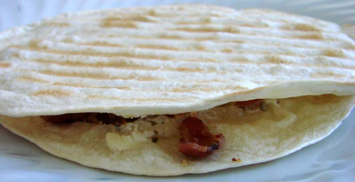 Bacon and Cream Cheese Quesadillas image